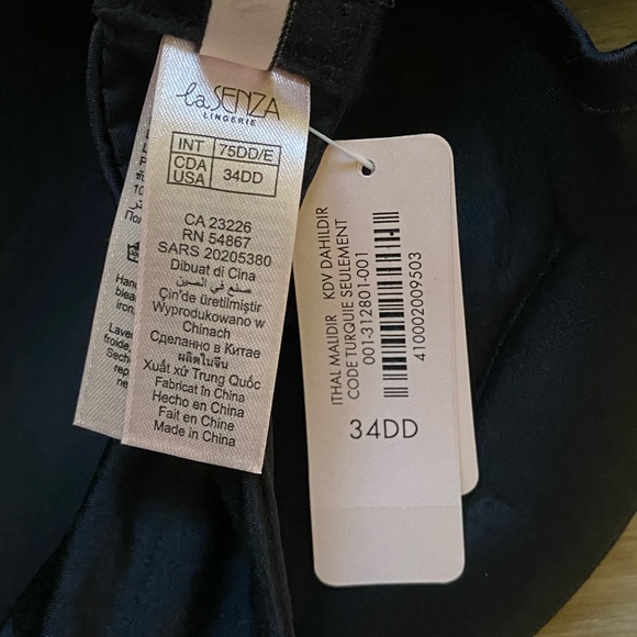 La Senza The Comfort Edition Push Up Bra Size 34DD *nwt - Picture 3 of 3